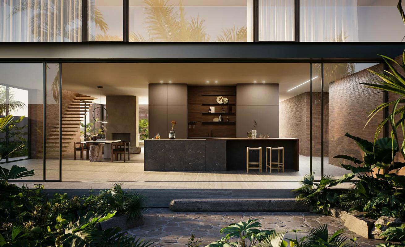 Moodboard 5 - Brown material 2 - Doimo Cucine