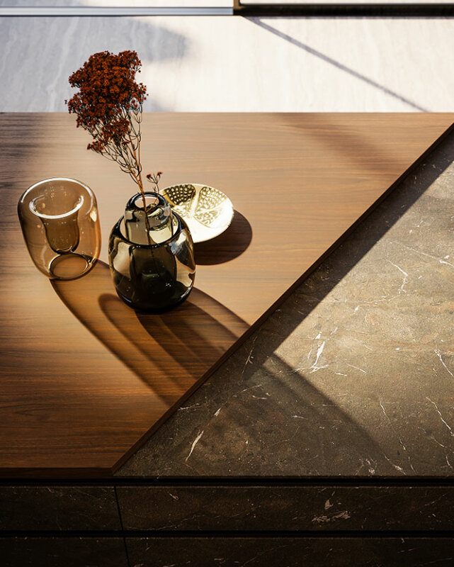 Moodboard 5 - Brown material 4 - Doimo Cucine