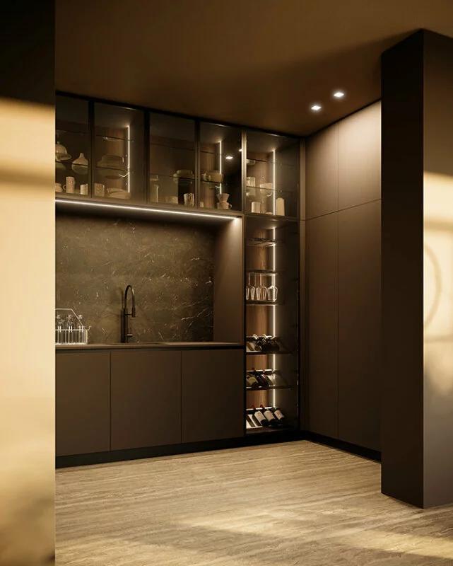 Moodboard 5 - Brown material 8 - Doimo Cucine